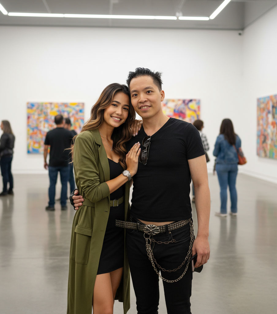 Tatyana Tingyan and Michael Andrew Law 羅卓睿老師